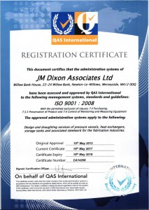 ISO 9001 Certificate