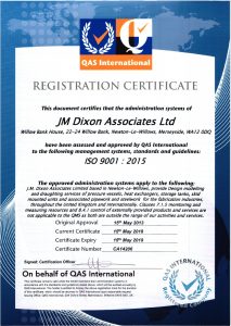 ISO 9001:2015 Certificate