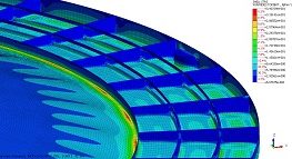 FEA floating roof